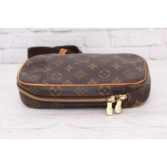 Louis Vuitton Pochette Gange Monogram Bumbag Belt Waist Crossbody Pouch A4285 - Picture 11 of 13